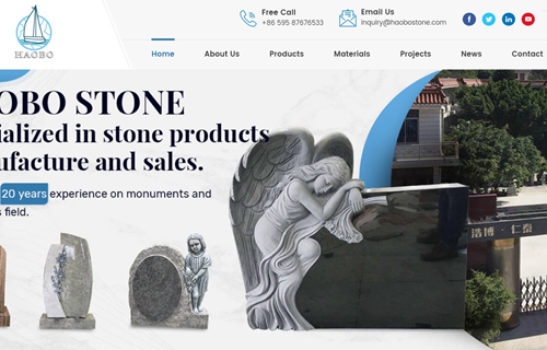 Haobo stone official website upgrade!