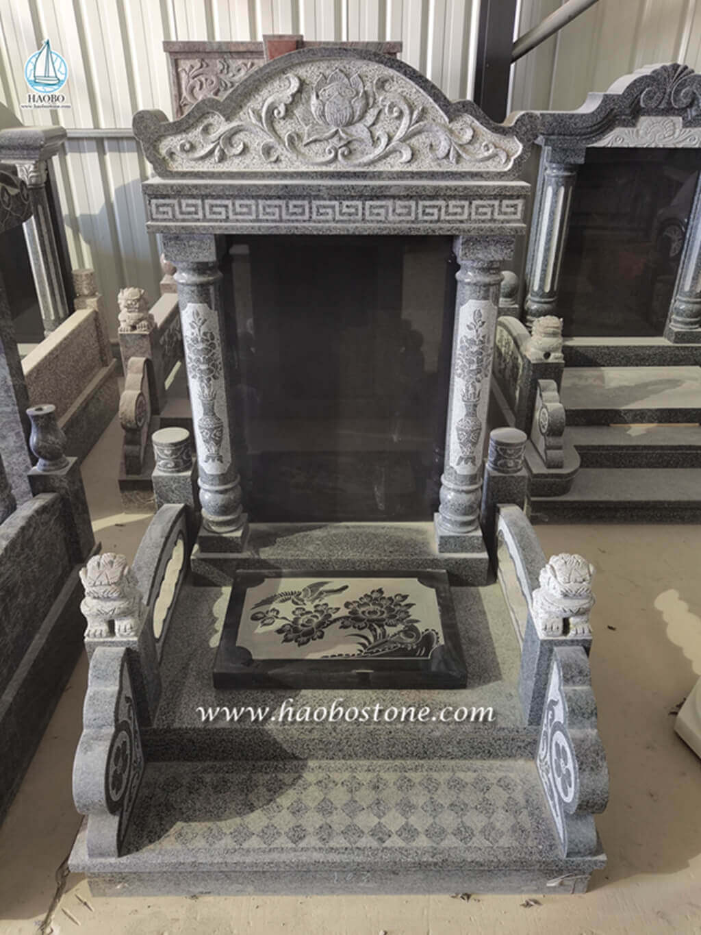 china granite funeral tombstone