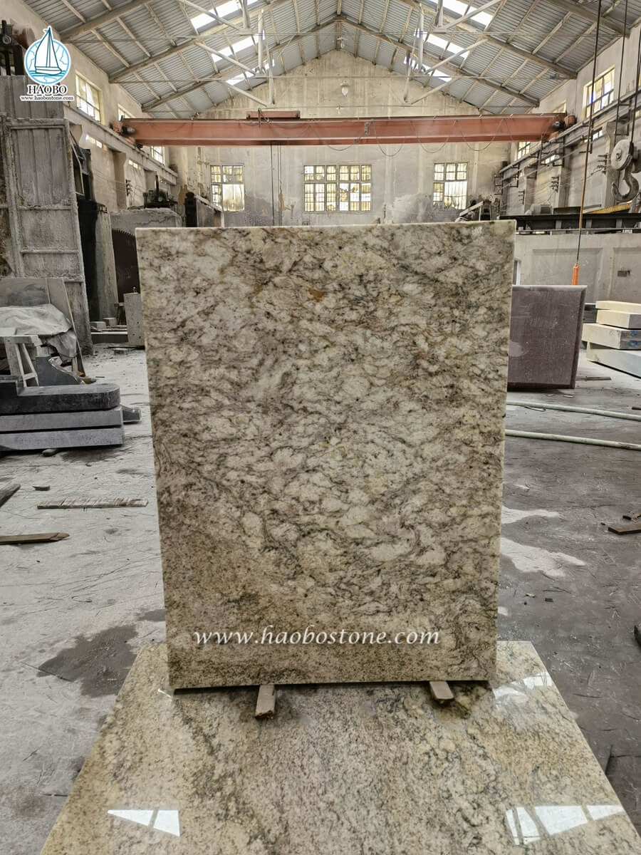 natural granite tombstone