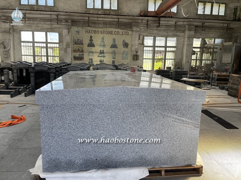 customized 2 crypts mausoleum