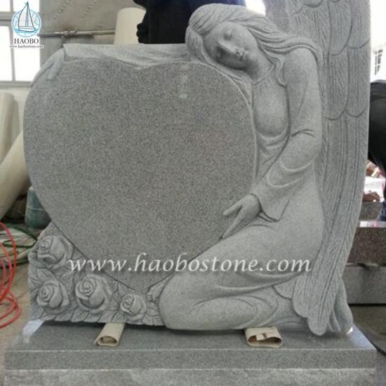 G633 Grey Granite Memorial Headstone