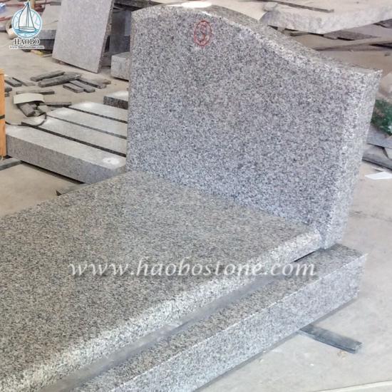 G623 Grey Granite Funeral Tombstone