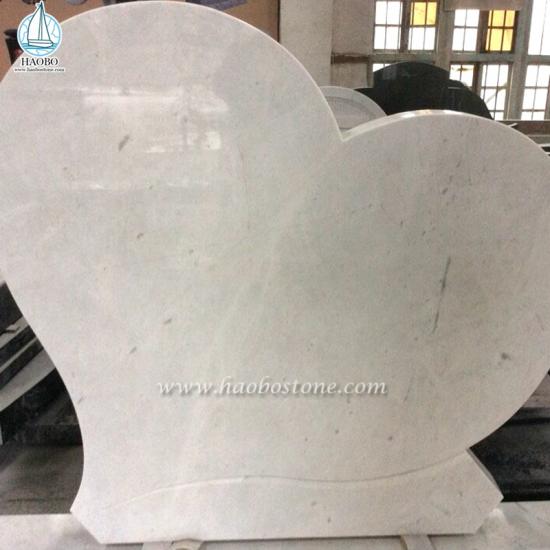 China White Marble Carved Tombstone
