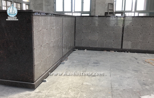 Customized project of outdoor large columbarium.