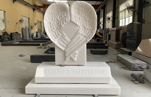 Heart Carved Monument Produced by Haobo Stone