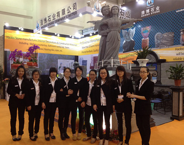 Haobo Stone attended 2013th Xiamen Stone Fair