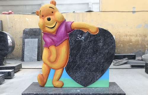 Haobo Stone Produces——Lovely Cartoon Tombstones.