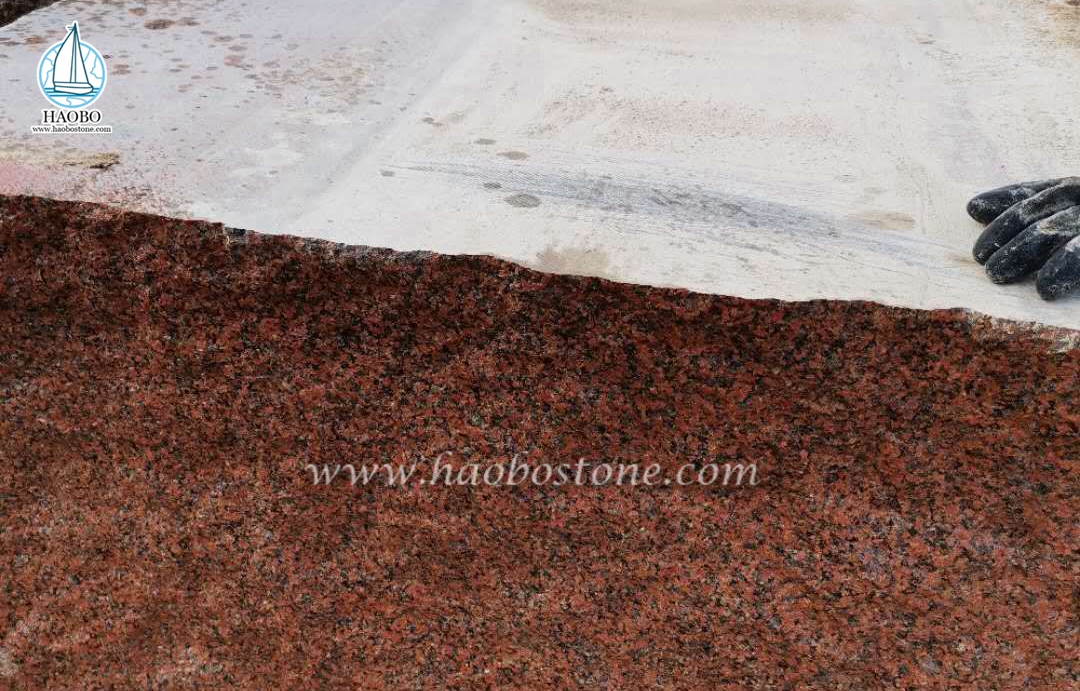 The material New India Red Granite is on sale.