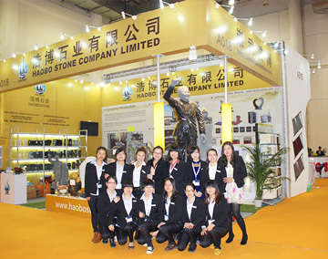 Haobo Stone attended 2014th Xiamen Stone Fair