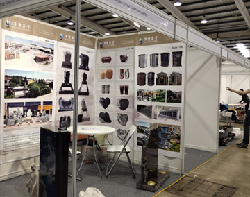 Haobo Stone attended 2019th NFE National Funeral Exhibition in UK