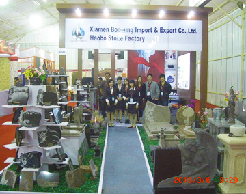 Haobo Stone attended 2010th Xiamen Stone Fair