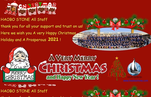 Haobo Stone Wishes You A Merry Christmas!