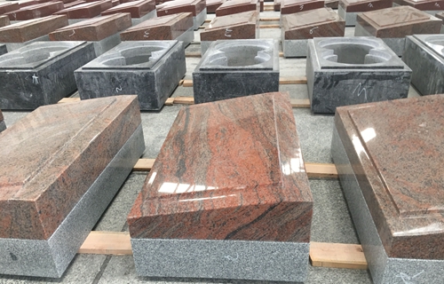 Haobo stone company new design, headstone and marker. 